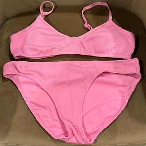 Aerie pink bikini